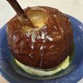 taro*'s cooksnap of when they made シナモン風味、笑顔もとろける焼きりんご。.
