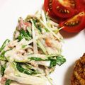 n＆k's cooksnap of when they made 大根・水菜・ツナの簡単梅マヨサラダ.