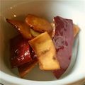 ぢぃぢょママ's cooksnap of when they made ☆揚げない♪さつまいもの皮けんぴ☆.
