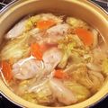 ぴよぴよひよりさん's cooksnap of when they made ポカポカあたたまる♡簡単おろしスープ餃子.