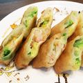 ちなっちゅママ's cooksnap of when they made 簡単おつまみ。エビとアボカド春巻き.