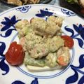 ｹﾛｯﾋﾟｰ's cooksnap of when they made 海老とアボカドとお豆腐のオードブル.