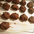 松本さん。's cooksnap of when they made 超簡単❤チョコの山クッキー≪バター不要≫.
