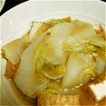 kotton306's cooksnap of when they made 1：2：2で簡単！厚揚げと白菜の煮物.