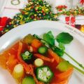 harutop's cooksnap of when they made 牛乳パックでできる野菜のテリーヌ♪.