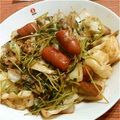 やん＠時短研究中's cooksnap of when they made ナスとキャベツのさっぱりぽん酢炒め.
