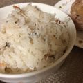 ruurie's cooksnap of when they made ジャーにおまかせ！炊き込み梅じゃこご飯.