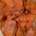 えんそく's cooksnap of when they made 人参セロリベーコン炒め.