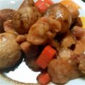 ゆきんこ９３４'s cooksnap of when they made 鶏肉と里芋のうま煮.