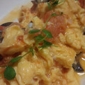 amejinyatz's cooksnap of when they made 卵とトマトときくらげのごま油炒め.