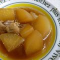 しゅーくりーむママ's cooksnap of when they made ほくほく♪大根と鶏もも肉の煮物.