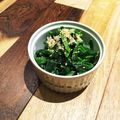 いちごﾁｬﾝ☆'s cooksnap of when they made <韓国料理> ほうれん草のナムル.