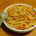 らすとしゅーてぃんぐ's cooksnap of when they made じゃがいもと人参の香り炒め.