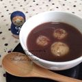ftaba″'s cooksnap of when they made お餅の消費にも！超簡単おしるこ.