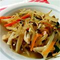 dada0001's cooksnap of when they made 塩麹と味噌で☆鶏むねの蒸し煮.