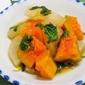 卯月のうさぎ２０１４'s cooksnap of when they made かぼちゃと大根の味噌煮.