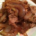 クック4RB5M2☆'s cooksnap of when they made 豚肉と玉ねぎのポン酢炒め.