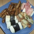 きらり流れ星's cooksnap of when they made チーズ入りはんぺんの海苔巻き.
