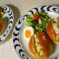 Cookingmam's cooksnap of when they made アボカドチーたまトースト.