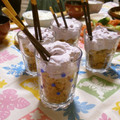 tohiya's cooksnap of when they made 子供と作る簡単チーズケーキ風デザート.