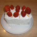 nanamamaUS's cooksnap of when they made クリスマスカラー抹茶ショートケーキ.