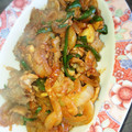 ハリーの主's cooksnap of when they made 豚うすぎり肉と新玉ねぎのケチャップ炒め♫.