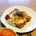 zosanmama's cooksnap of when they made 甘辛豆腐ステーキのとろろがけ.