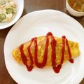 あらいぐまーた's cooksnap of when they made ごはんをきれいに包む☆オムライス♪.