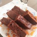 catnana's cooksnap of when they made はかりも型もいらないレンジでブラウニー風.