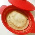 メルティローズ's cooksnap of when they made オートミールのレンジで蒸しパン冷蔵発酵.