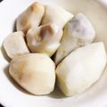 sachimaimo's cooksnap of when they made 面倒な里芋の皮むきが楽に沢山できます！.