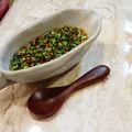 yukiじるし's cooksnap of when they made これ!おいしい！ニラたっぷり万能醤油ダレ.