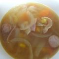 めい太＆ぽこ太's cooksnap of when they made 安上がり！コンソメスープ.