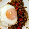 ぴかちゅ♡'s cooksnap of when they made 手軽に♪ガパオﾗｲｽ.