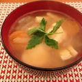 ひまココ's cooksnap of when they made 母の味、残り野菜で作るふわふわすいとん.