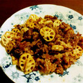 4人のMom's cooksnap of when they made 簡単早い！牛肉と蓮根の生姜炒め★糖分少目.