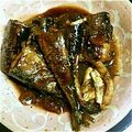クックEIAWTO☆'s cooksnap of when they made サンマの生姜煮.