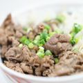 にわとりかあさん's cooksnap of when they made 牛肉薄切り焼き　自家製宮のたれ風使用☆.