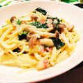 うぉーり's cooksnap of when they made 生クリーム不要！の簡単クリームパスタ☆.