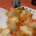 Cocco41442's cooksnap of when they made 簡単おもてなし☆味付不要でエビの揚げ焼売.