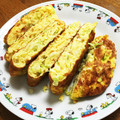☆るんるん22☆'s cooksnap of when they made 卵とキャベツの厚焼き風　お弁当にも☆.