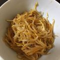 ポメちょん's cooksnap of when they made 辛っ！でもうまっ☆もやしキムチ♪.