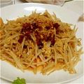 natsu_i's cooksnap of when they made もやしと卵炒めonラー油♡.