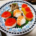 かほりサン's cooksnap of when they made 七五三手まり寿司.