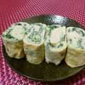 赤い電話's cooksnap of when they made ほうれん草の卵焼き.