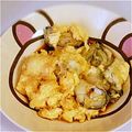 ☆＊ｍａｈｏ＊☆'s cooksnap of when they made じわじわキテます！牡蠣のオムレツ☆.