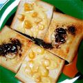 eiyoushi's cooksnap of when they made １枚で４度おいしいクアトロトースト.