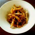 chisat00's cooksnap of when they made Buono!たたきごぼうバルサミコ仕立て.