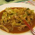 CBSF's cooksnap of when they made キャベツと牛蒡の味噌炒め.
