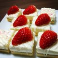 ピーたん☆'s cooksnap of when they made ★２層のミニキューブチーズケーキ★.